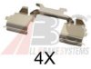 A.B.S. 1768Q Accessory Kit, disc brake pads
